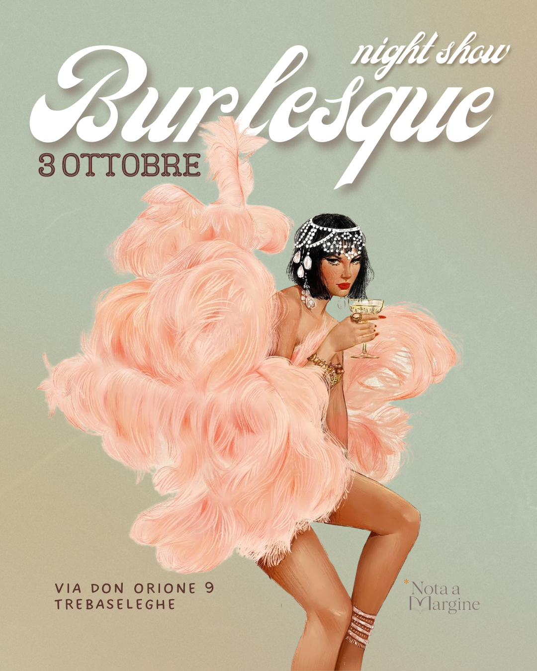 Locandina Burlesque, Una serata brillante